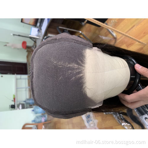 Wholesale 100% Brazilian Virgin Hair HD 5x5 Closure Wig Straight Hair Density 150% 5*5 HD Lace Front Human Hair Wigs
